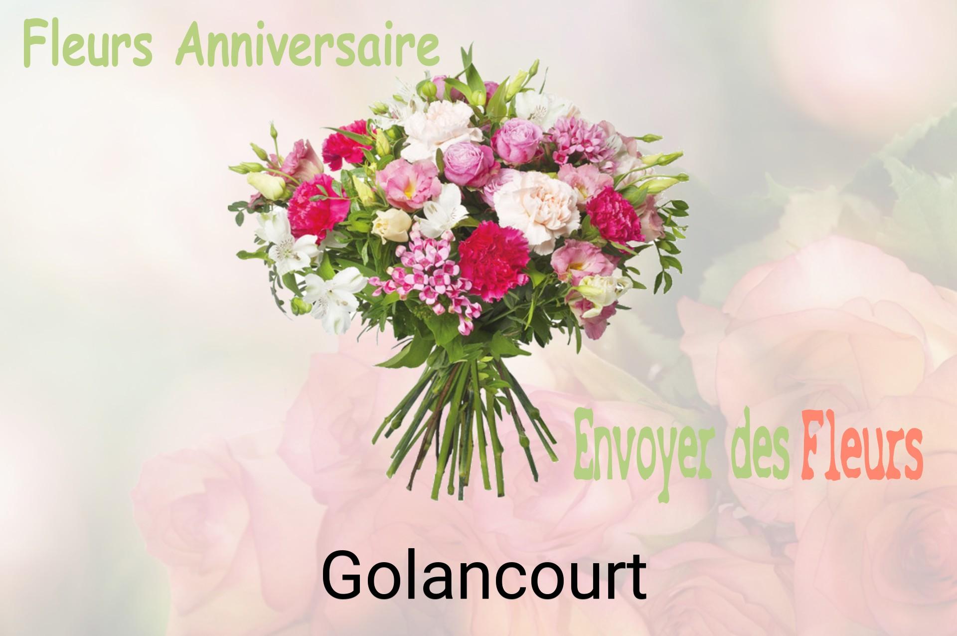 Bouquet de fleurs d’anniversaire livré à Golancourt