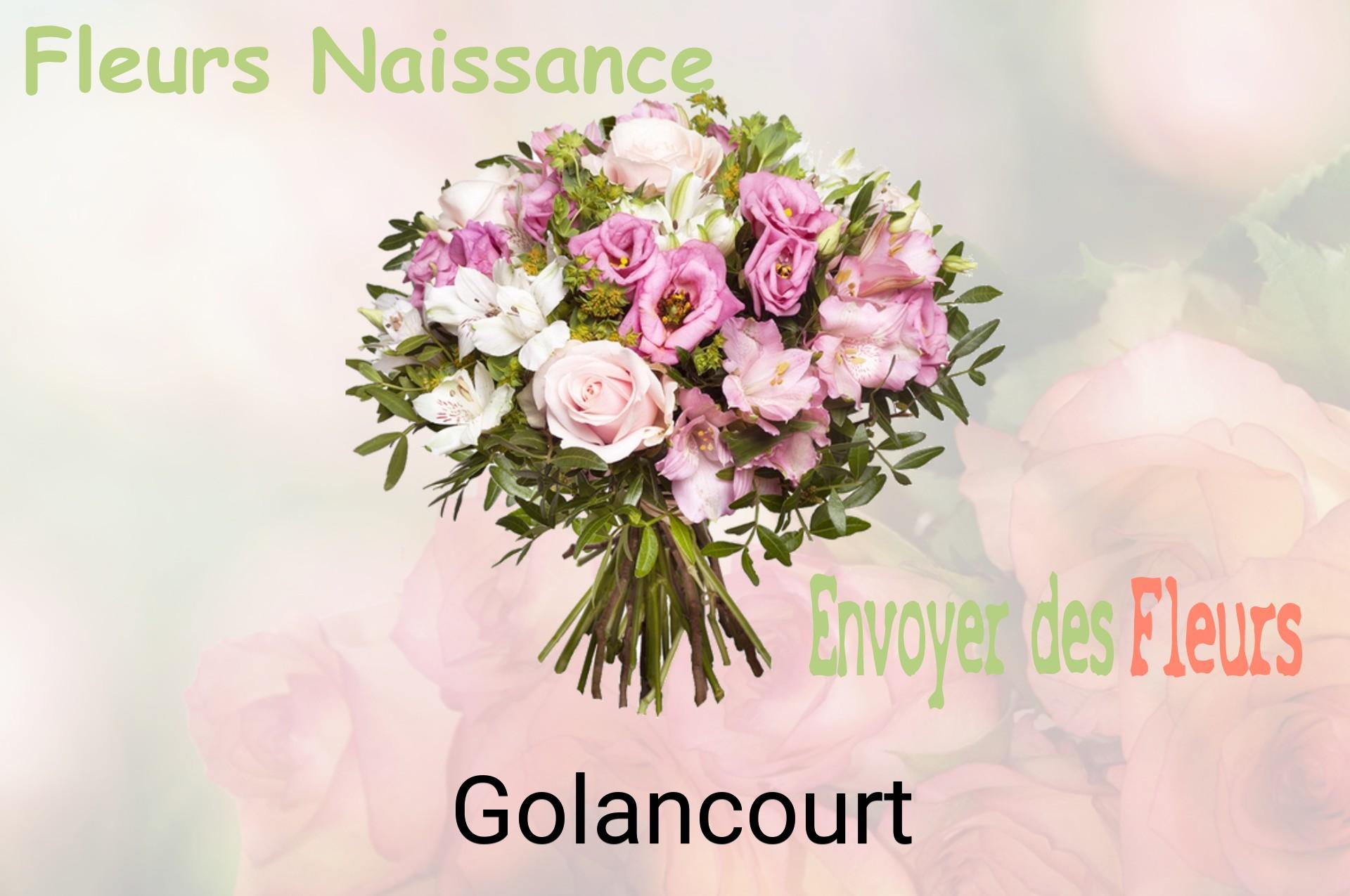 Bouquet de fleurs de naissance livré à Golancourt